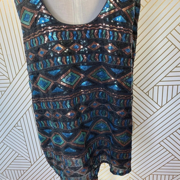 Show Me Your Mumu Tallulah Dress Sequin Shift - Picture 7 of 8
